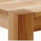 Stół drewniany lity buk lub dąb PIOTR 140/80 cm