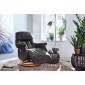 Fotel tv relax  ALTAIR XL z rozkładanym elektrycznie podnóżkiem