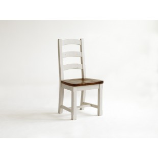 Krzesło z litego drewna sosnowego BODE 48/51/108 cm
