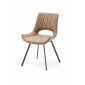 Krzesło OLIMP nogi lakier antracyt, dwa kolory tkaniny