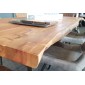 Stół KALABRIA drewno akacjowe długość 180 cm blat 3,5 cm