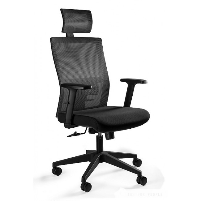 Fotel biurowy ergonimiczny MASK  czarny
