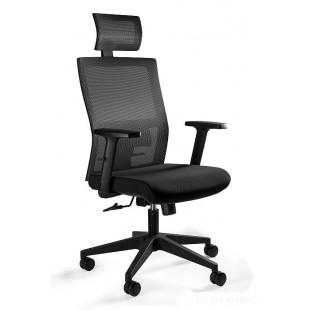Fotel biurowy ergonomiczny MASK  czarny