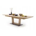 Stół rozsuwany LAND drewno dębowe olejowane 180-280/100/77 cm