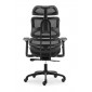 Fotel biurowy  ergonomiczy TECHNIC czarny