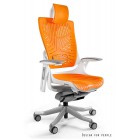 Fotel biurowy WAWA 2 elastomer pomarańczowy