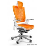 Fotel biurowy WAWA 2 elastomer pomarańczowy