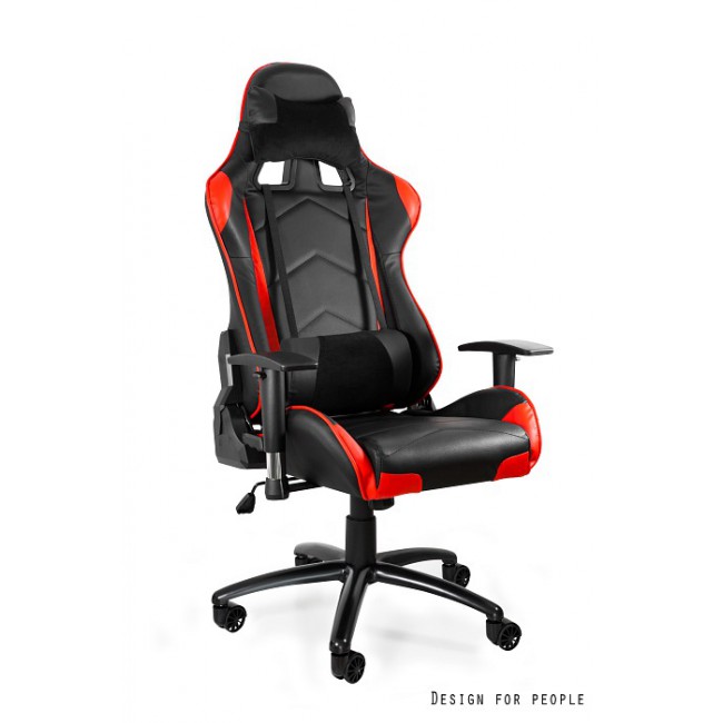 Fotel gamingowy DYNAMIT  V5 czarno/czerwony