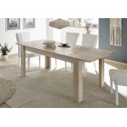 MIRON stół z wkładem dąb sonoma  137-185 / 90 / 79  cm