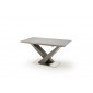 AKOR antracytowy stół z ceramicznym blatem 160-220/90/76 cm