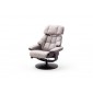 LIMERYK  fotel + pufa relax tkanina 82/85/102 cm