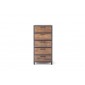 DUBAI  komoda 5-szuflad drewno mango 58/40/120  cm