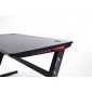 McRacing 5 biurko gamingowe oświetlenie LED 120/60/73 cm