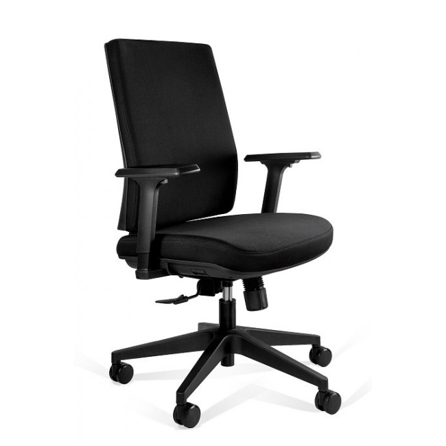 Seal Low fotel biurowy nowoczesny czarny