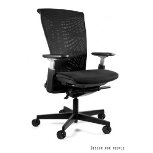 REJS  fotel biurowy nowoczesny czarny
