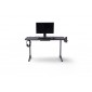 REJS 2 biurko gamingowe w optyce karbonu blat 140/65 cm