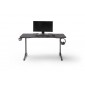 REJS 3 biurko gamingowe w optyce karbonu blat 140/65 cm
