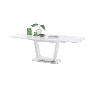 Stół rozkładany KASANDRA 180-230/95 cm biały