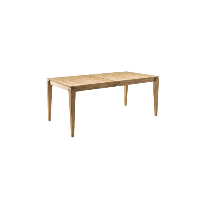WITEK stół drewniany rozkładany dąb olejowany 140-180/90/76 cm