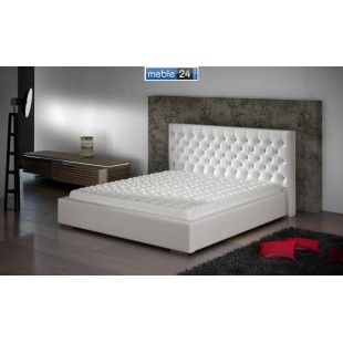 Białe łóżka ESTER - polibox
