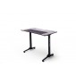 REJS 8 biurko gamingowe  w optyce karbonu blat 111/60 cm